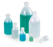 Butelki z wąską szyjką LaboPlast® Bio, 10 ml, gwin