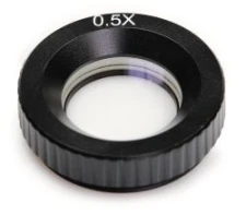 Clip-on lens 0.5x, for Stereo zoom microscope OZL-