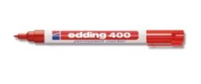 Permanent marker, 400, Red, 1 mm