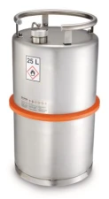 Safety barrel, with screw tap, 25 l, 1 unit(s)