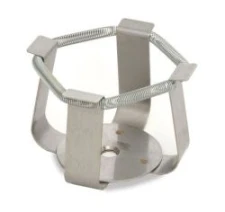 Holding clamps, for flasks 125 ml (max. 8), 1 unit