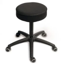 Taboret obrotowy, tapicerowany