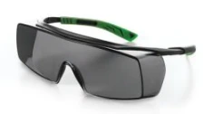Okulary nak?adkowe 5X7, szare szybki oprawki spi?/