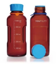 Butelki DURAN® YOUTILITY 500 ml (oranżowe), GL45