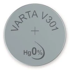 Bateria guzikowa V 301, srebrna, 1,55 V