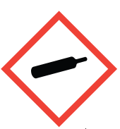 Piktogram nalepka GHS 04, 100x100mm