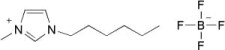 1-Hexyl-3-methyl-imidazolium- tetrafluoroborate, m