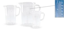 Zlewka miarowa, 3000 ml, SAN