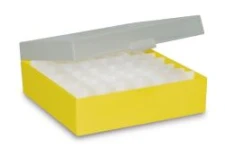 Kriopudełka - Rotilabo®, 133x133x52, żółte