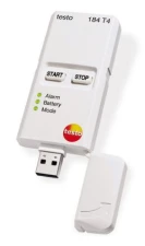 Jednokanałowy rejestrator testo T4, -80/+70 USB