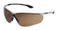 UVEX CBR23 sportstyle safety glasses, White/black,