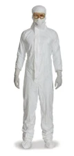Kombinezon Tyvek IsoClean IC193BWH DS, z kapturem