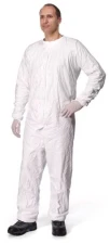 Kombinezon Tyvek IsoClean IC183BWH DS, z kołnierze