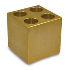 Aluminiowy statyw chłodzący, na probówki wirówkowe