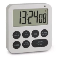 Timer z odliczaniem wstecz/w przód i zegarem