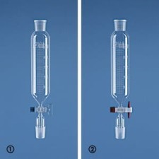 Wkraplacz, z  kurkiem szklanym 500 ml NS 29/32