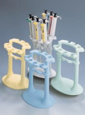 Statyw na pipetory zielony