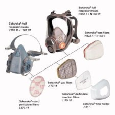 Filtry przeciwgazowe AXP3* (4 szt.)