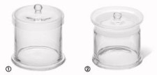 Pojemniki szklane cylindryczne - Rotilabo® ze szli