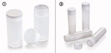 Naczynka scyntylacyjne, 6,5 ml z zakrętką HDPE/PP