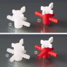Kran PP/PE 7-9 mm trójdrożny