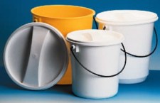 Wiadro PE  7,6 l z pokrywą