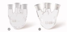 Kolba kulista czteroszyjna  500 ml