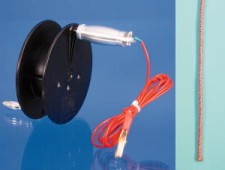 Szpula do nawijania ręcznego z kablem uziemienia