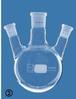 Kolba kulista trójszyjna 2000 ml sz.sk.