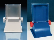 Dozownik ABS do szkiełek mikroskopowych biały