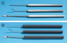 Igły preparacyjne z uchwytem z tworzywa (10 szt.)